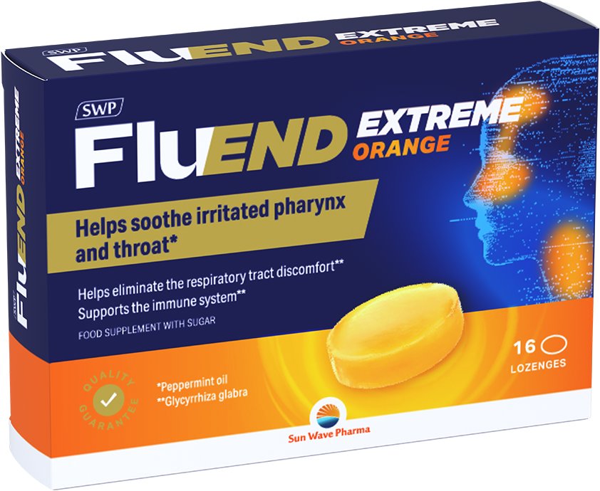 SWP Fluend Extreme Orange 16 pastilek