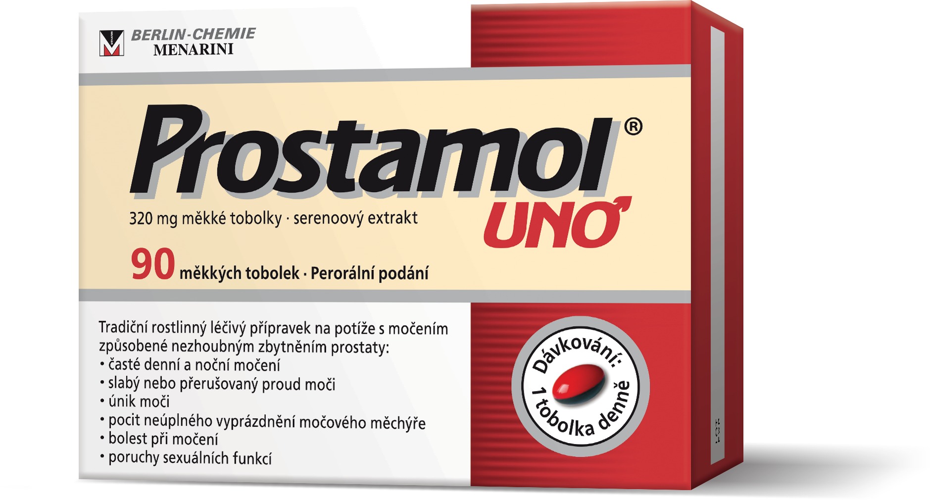 Prostamol uno 320 mg 90 měkkých tobolek