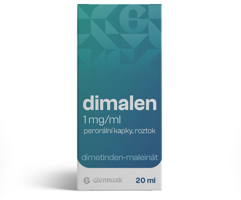 Dimalen 1 mg/ml perorální kapky, roztok 20 ml