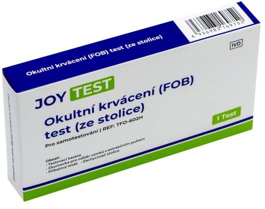 JoyTest Okultní krvácení ve stolici (FOB) Rapid test 1 ks