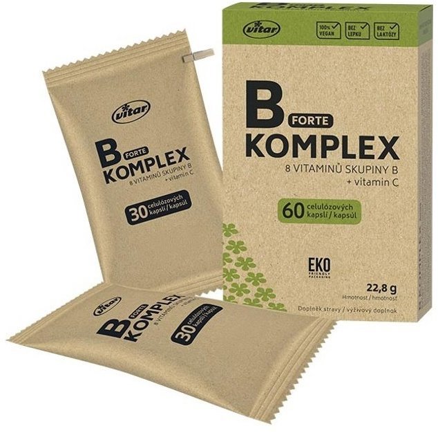 Vitar EKO B-komplex 60 kapslí