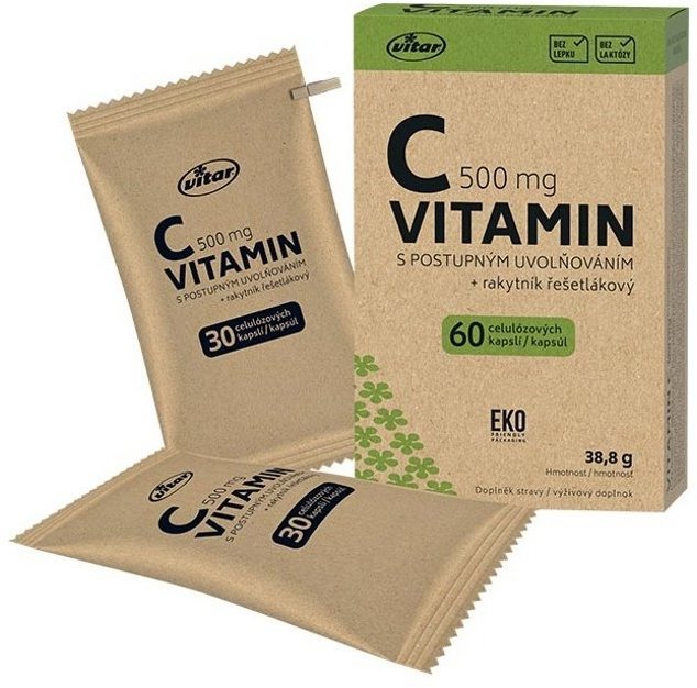 Vitar EKO Vitamin C 500 mg 60 kapslí