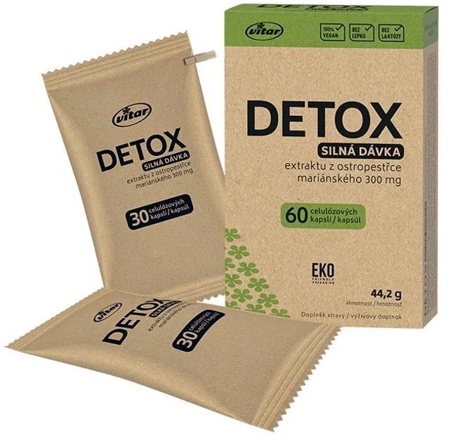 Vitar EKO Detox 60 kapslí