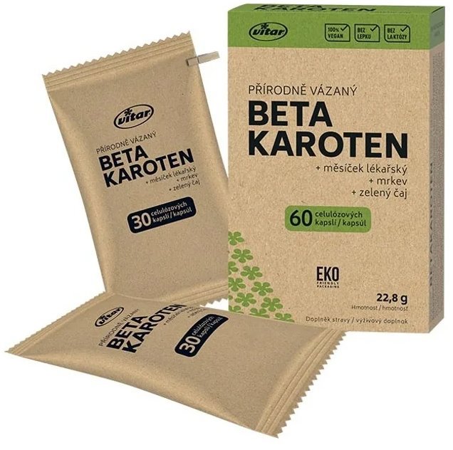 Vitar EKO Betakaroten 60 kapslí