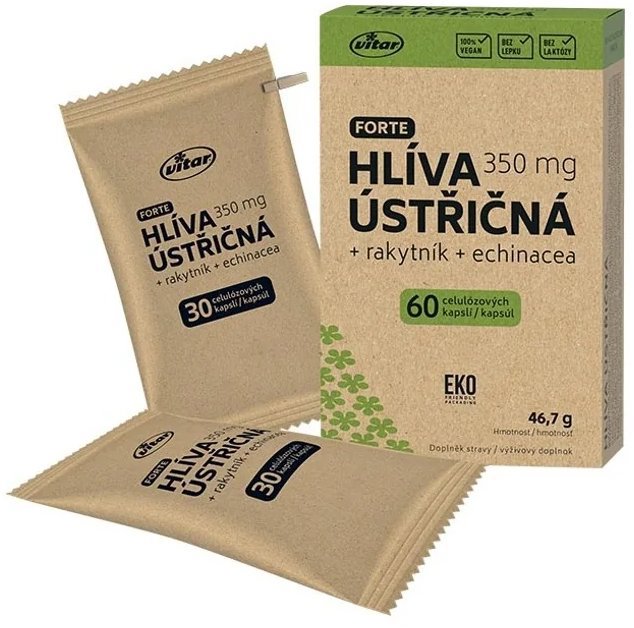 Vitar EKO Hlíva Ústřičná Forte 60 kapslí