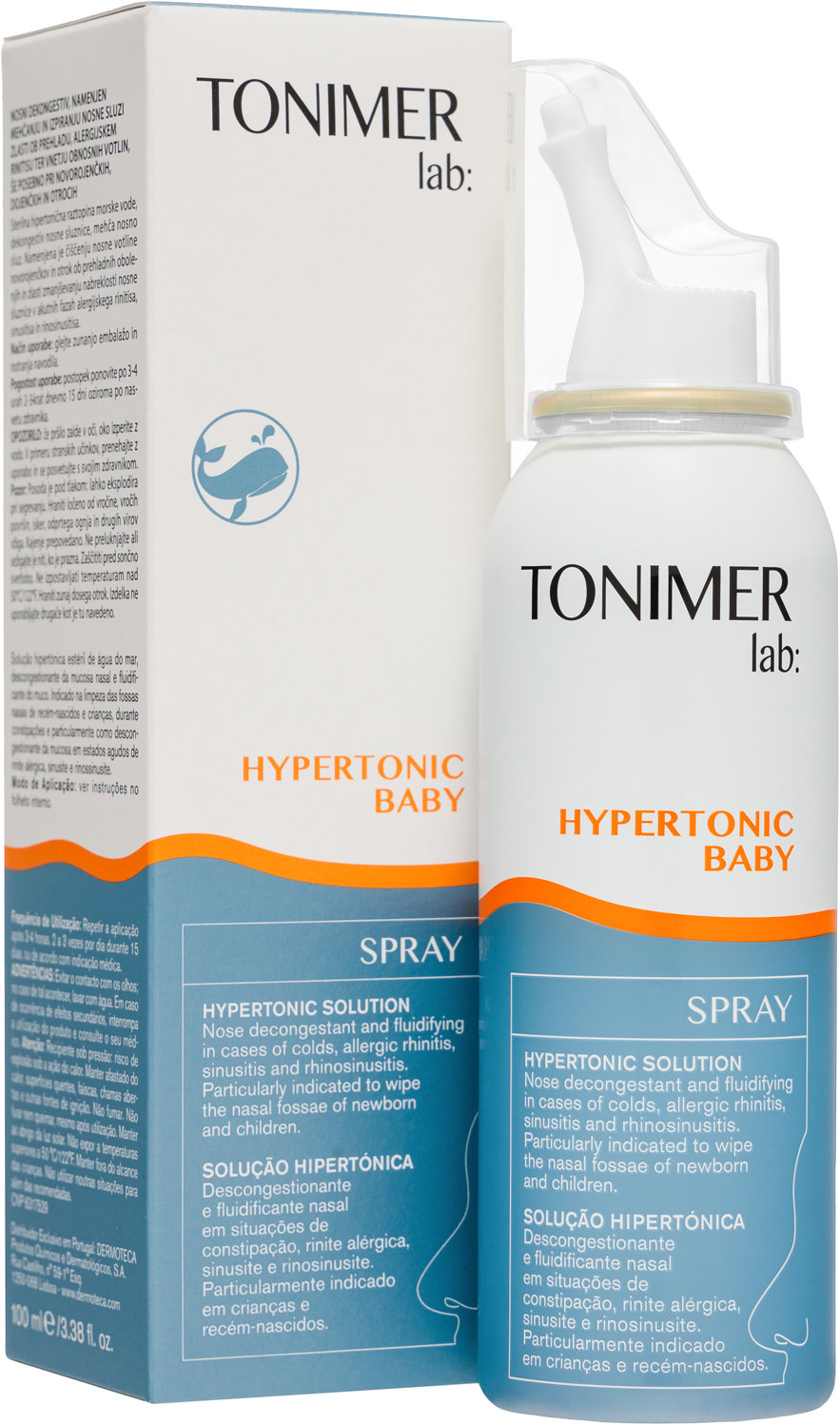 TONIMER lab Hypertonický sprej Baby 600 mOsm/kg 100 ml