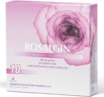 Rosalgin Prášek pro přípravu vaginálního roztoku 10 × 0,5 g