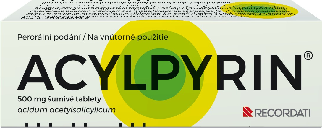 Acylpyrin 500 mg 15 šumivých tablet