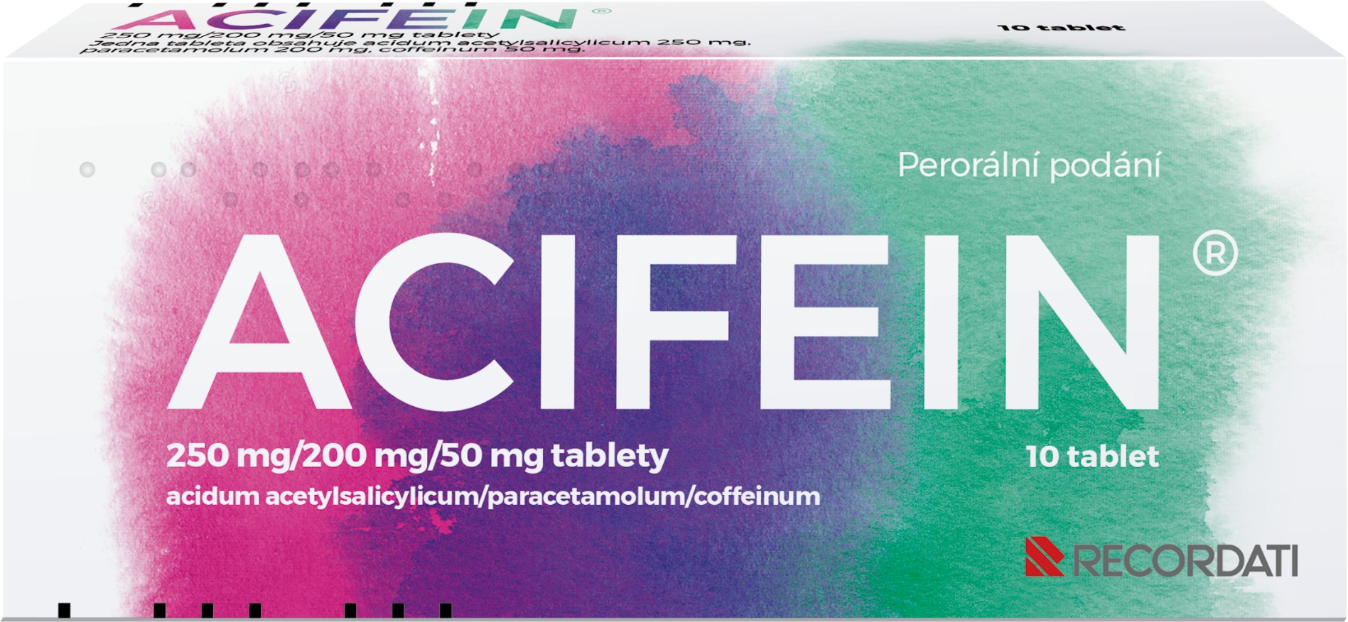 Acifein 250 mg/200 mg/50 mg 10 tablet