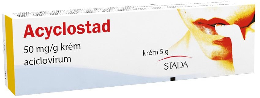 Acyclostad 50 mg/g krém 5 g