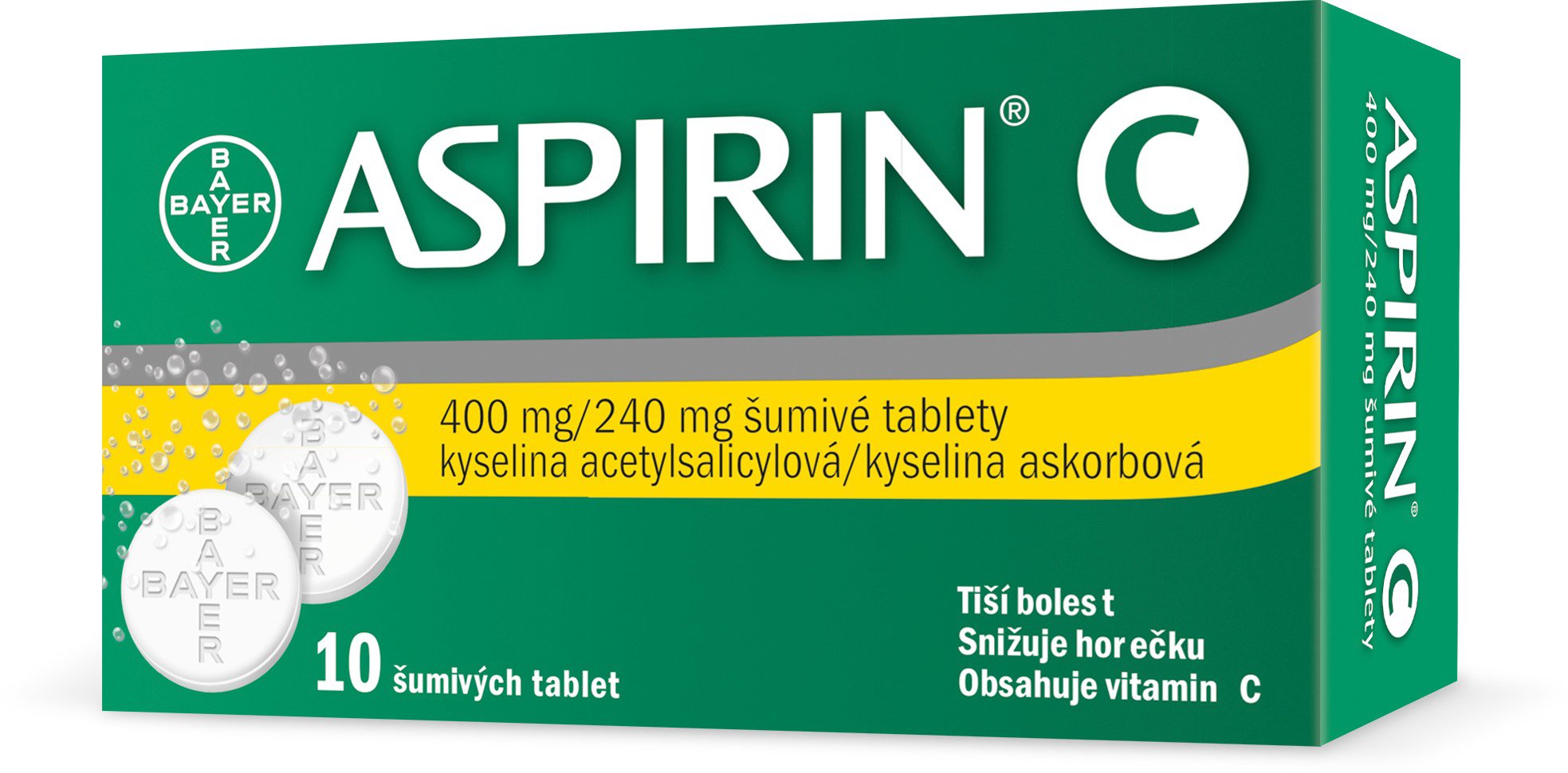 Aspirin C 10 šumivých tablet
