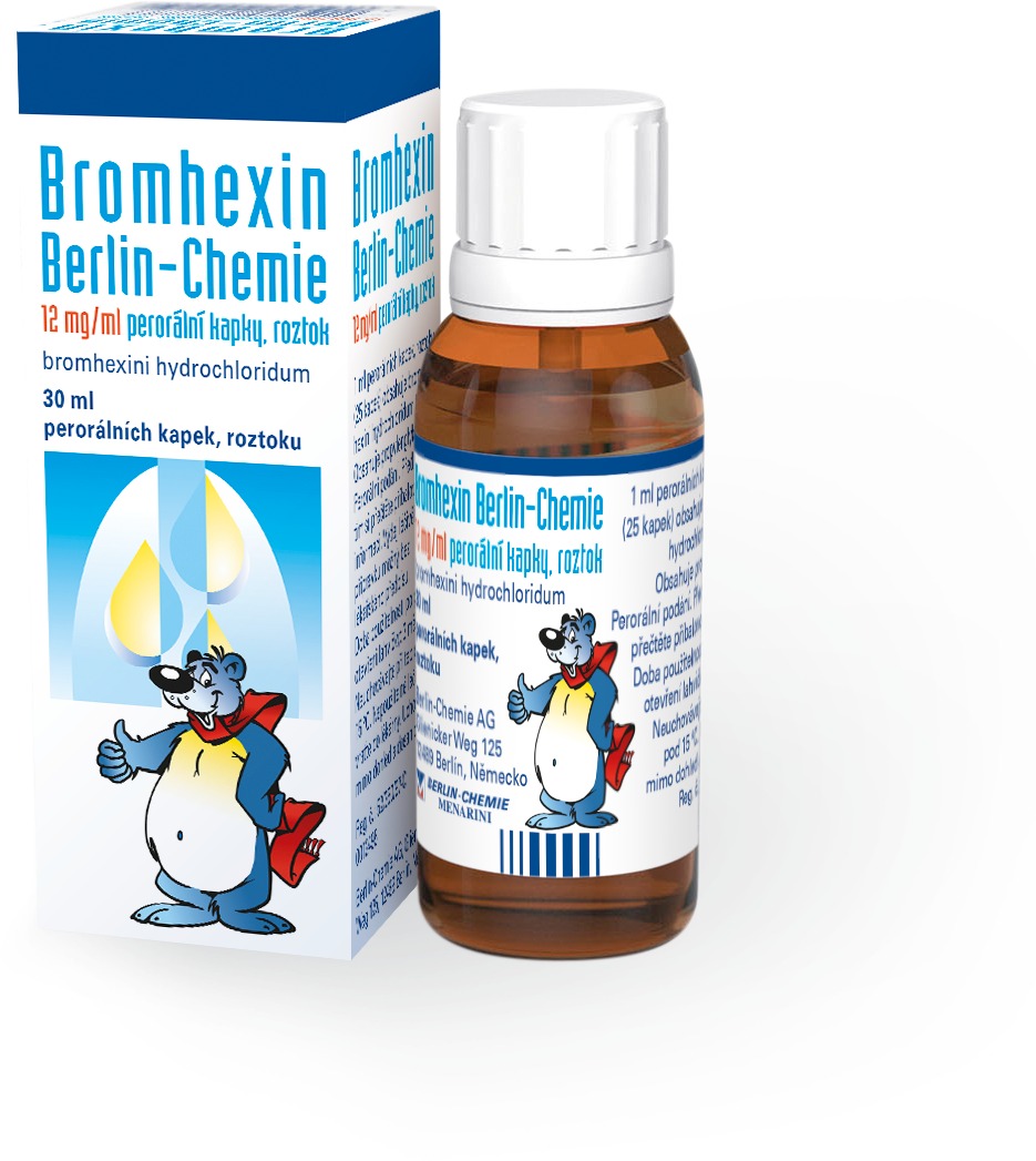 Bromhexin Berlin-Chemie 12 mg/ml roztok 30 ml