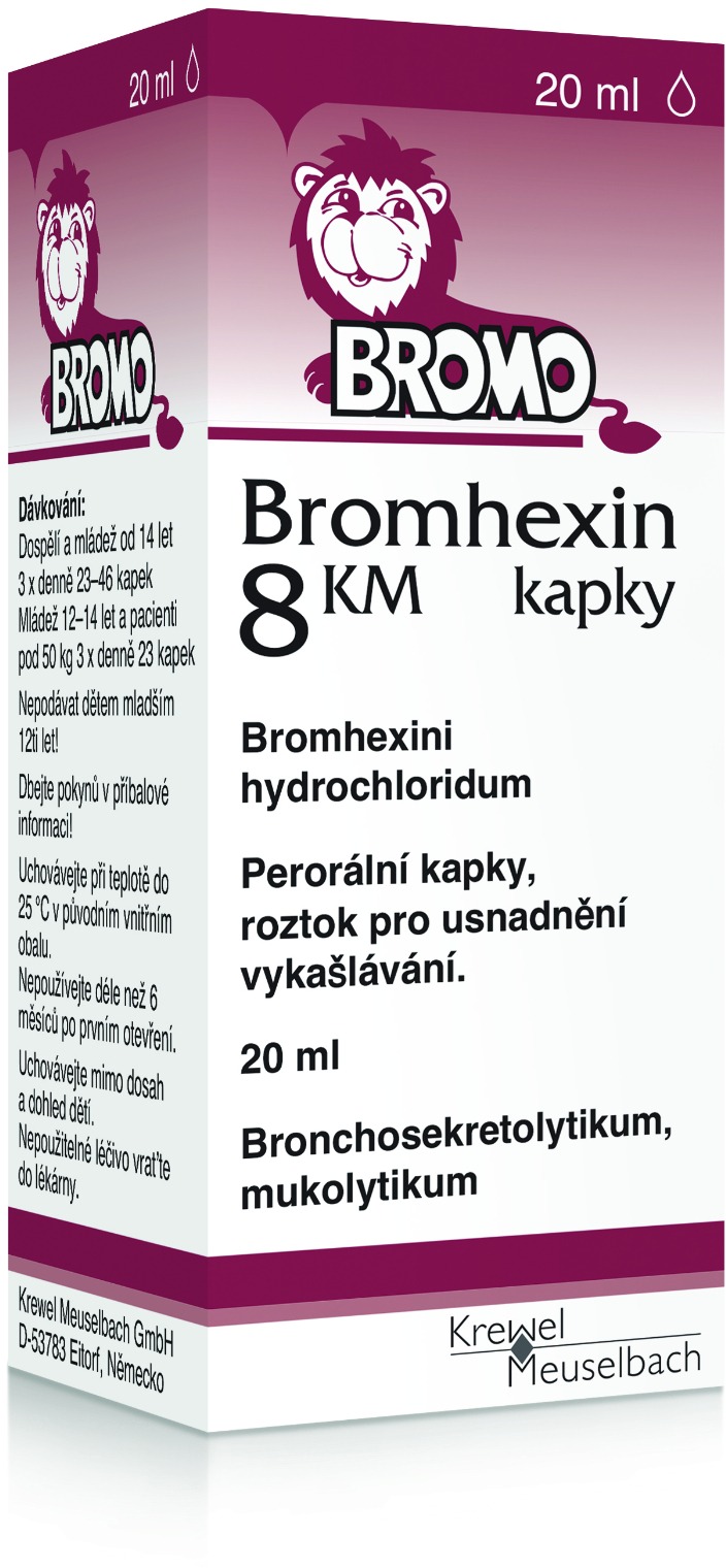 Bromhexin 8 KM kapky 20 ml