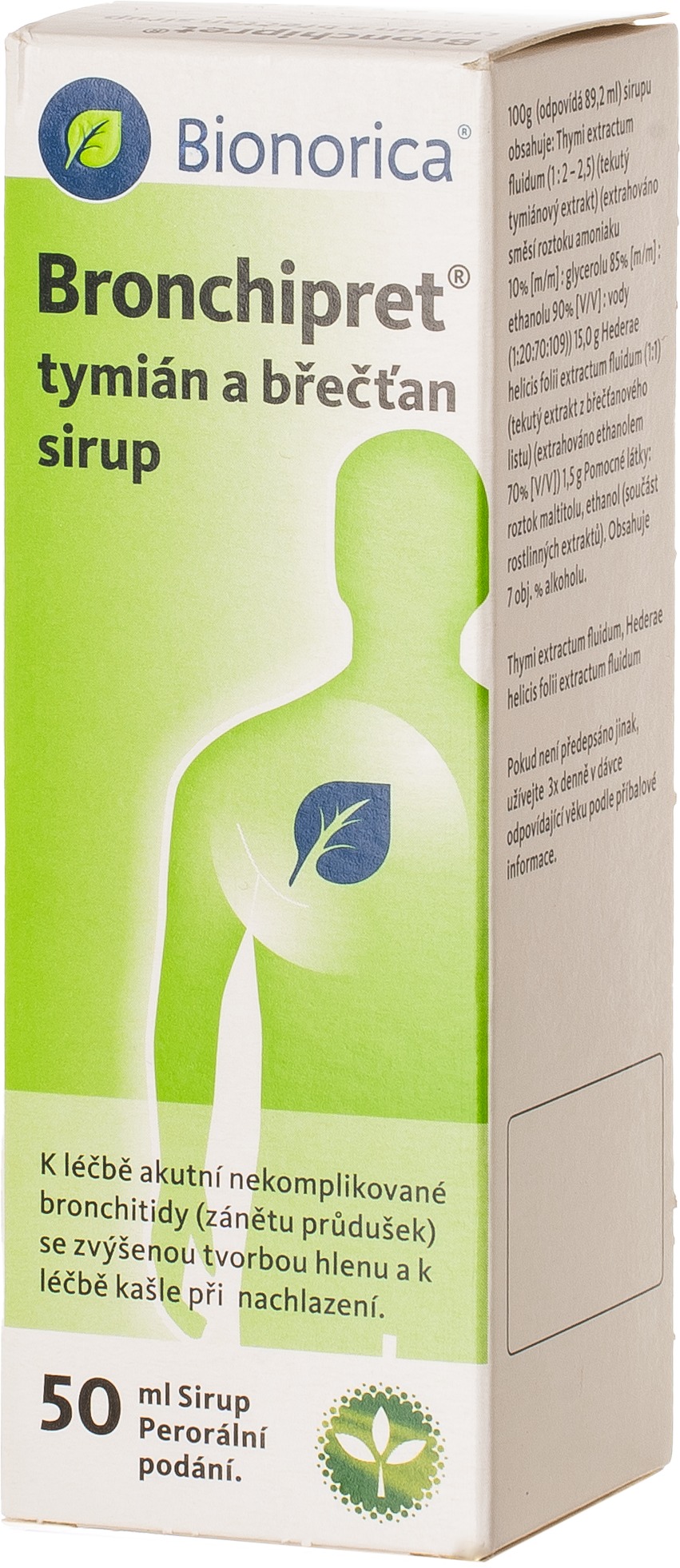 Bronchipret tymián a břečťan sirup 50 ml