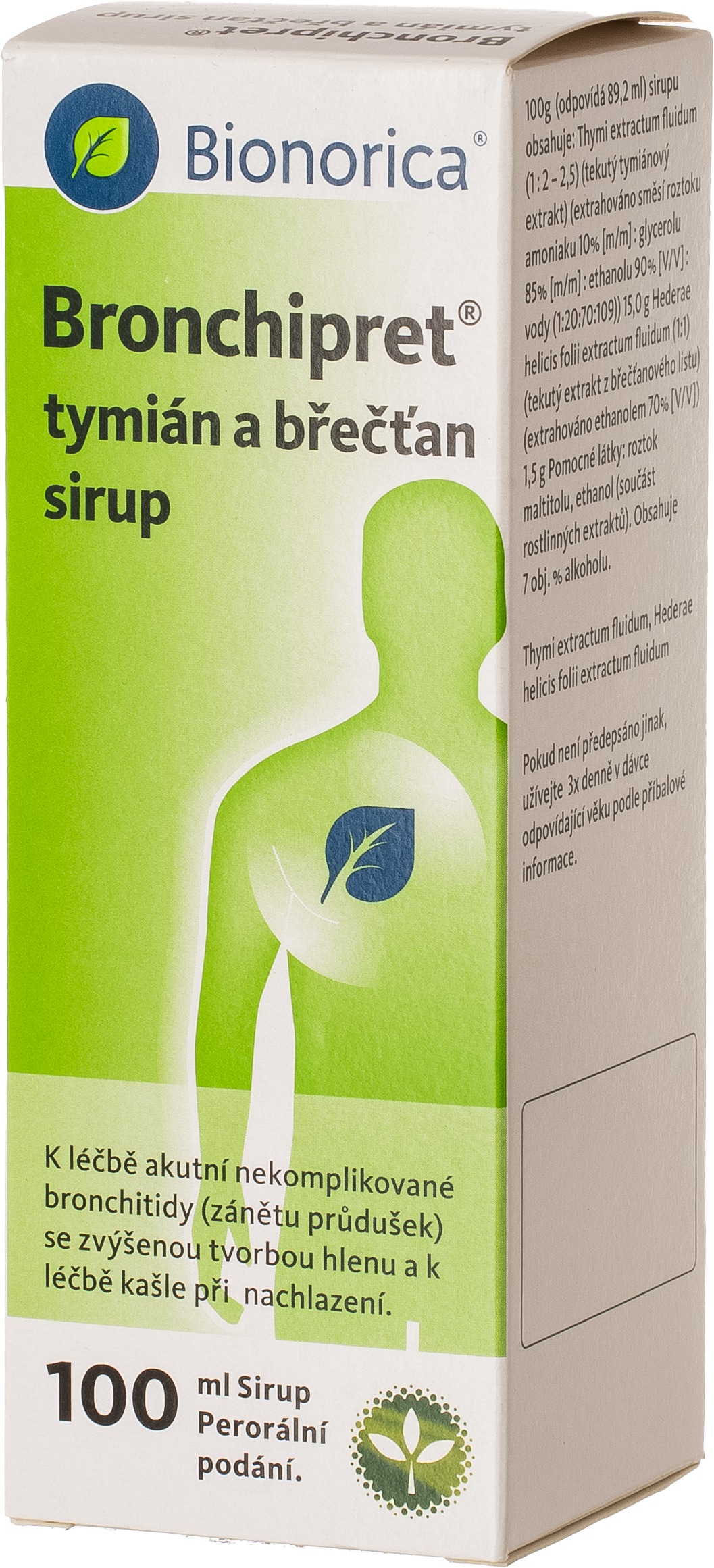 Bronchipret tymián a břečťan sirup 100 ml