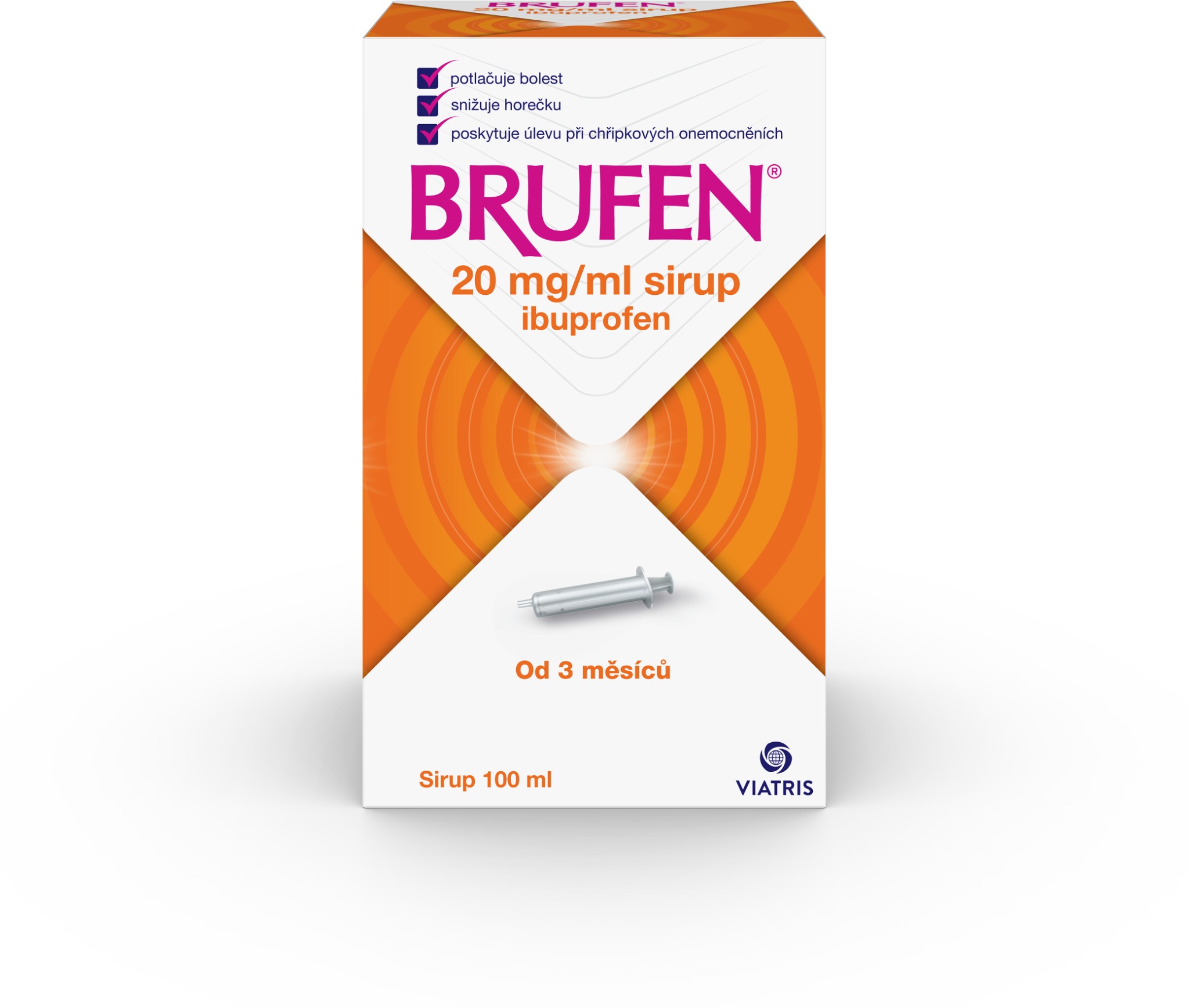 Brufen 20 mg/ml sirup 100 ml