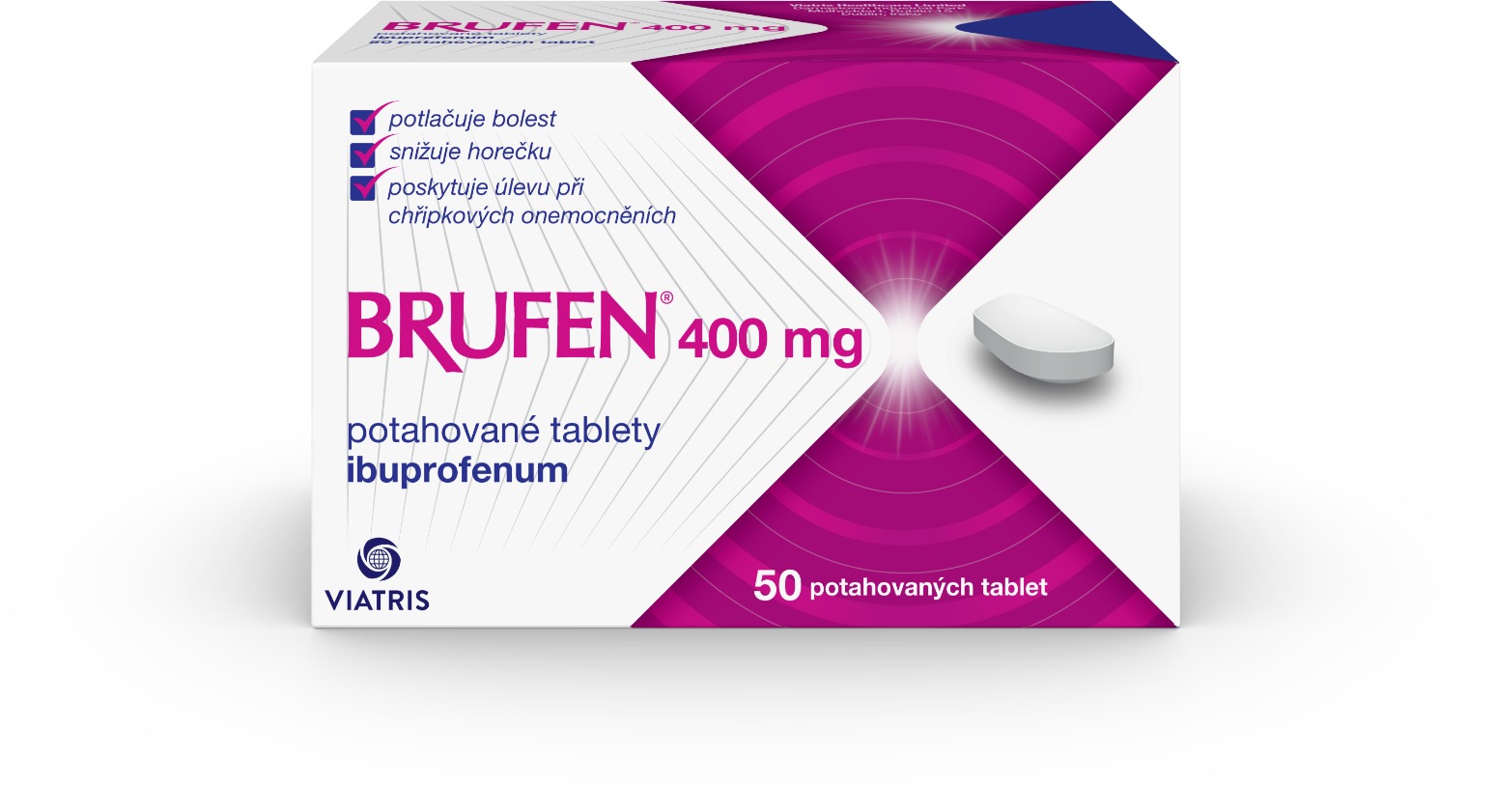 Brufen 400 mg 50 tablet