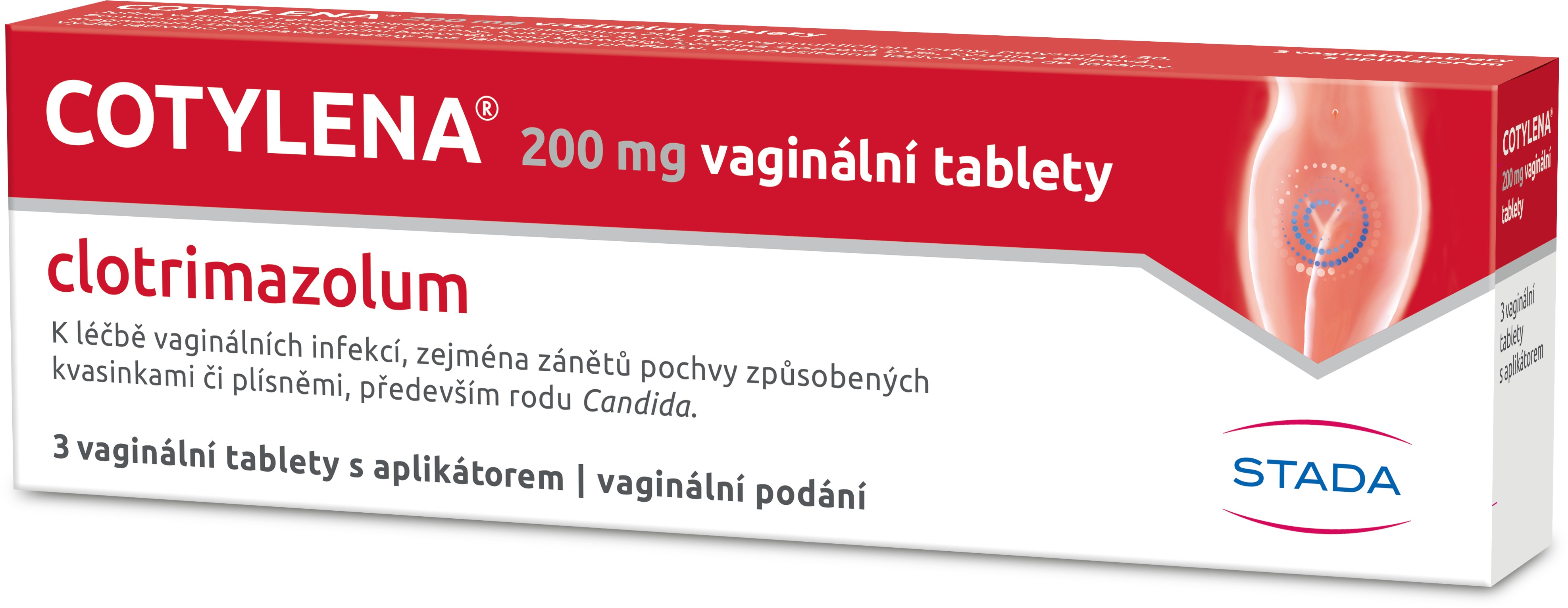 Cotylena 200 mg 3 vaginální tablety