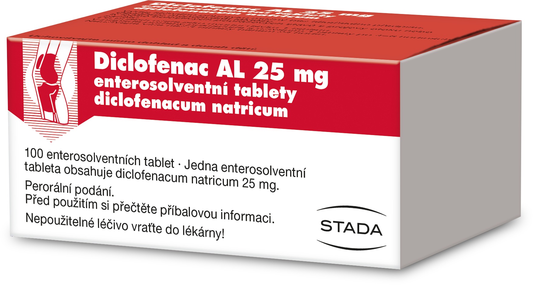Diclofenac AL 25 mg 100 tablet