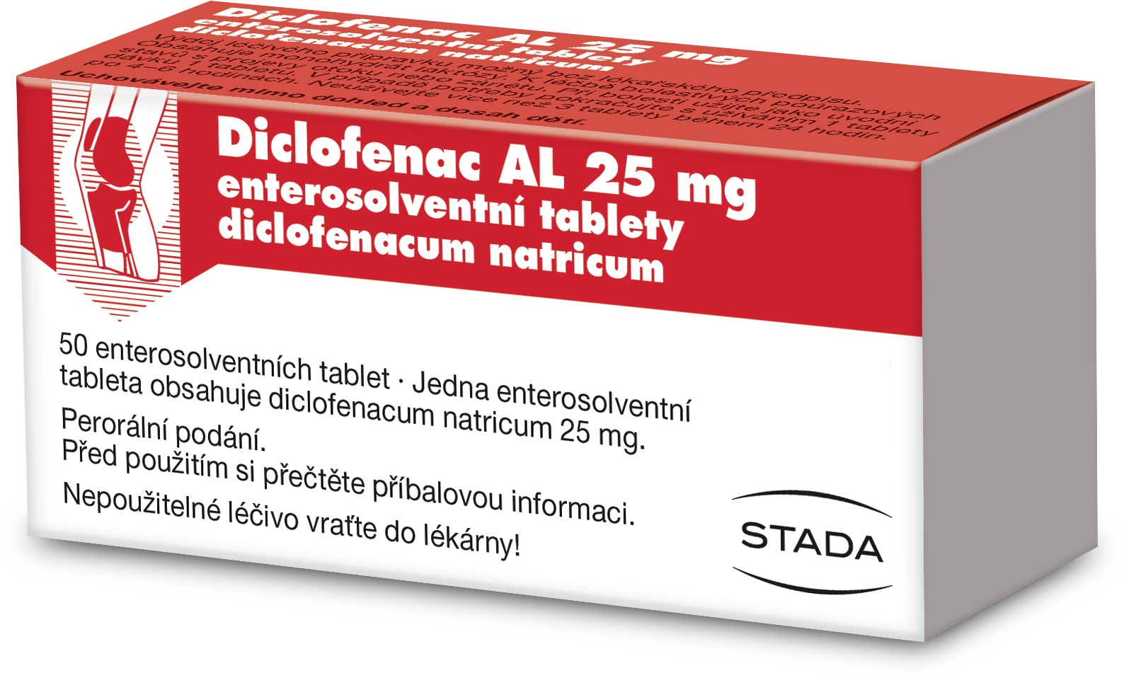 Diclofenac AL 25 mg 50 tablet