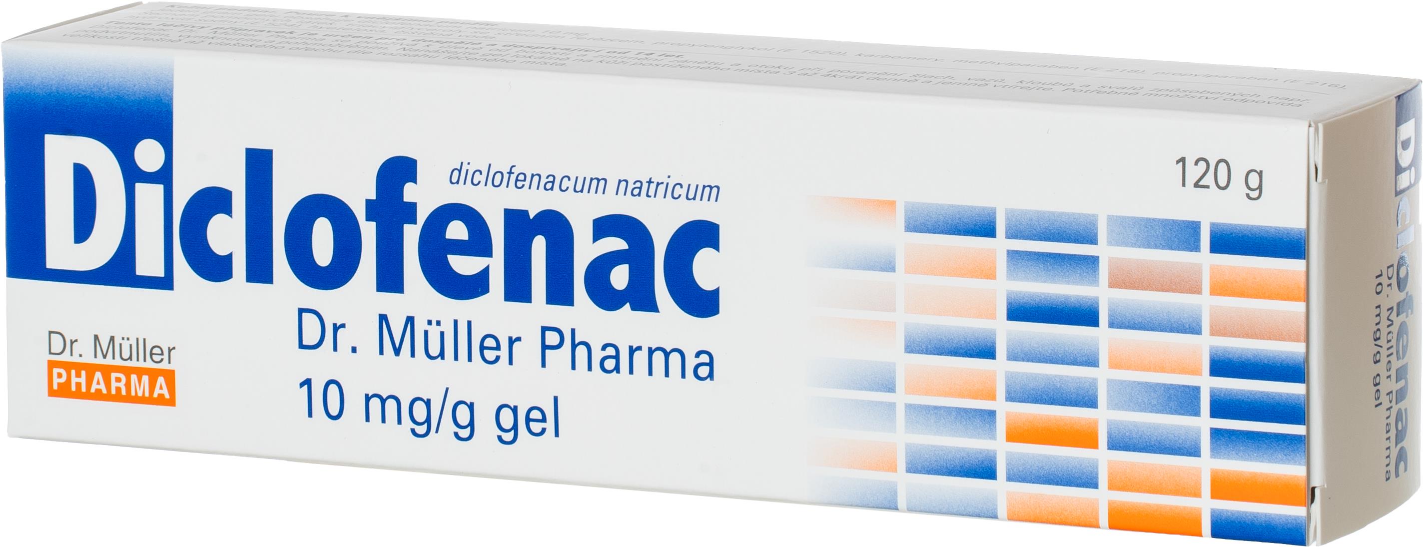 Diclofenac 10 mg/g gel 120 g