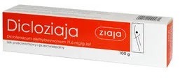 Dicloziaja 11,6 mg/g gel 100 g