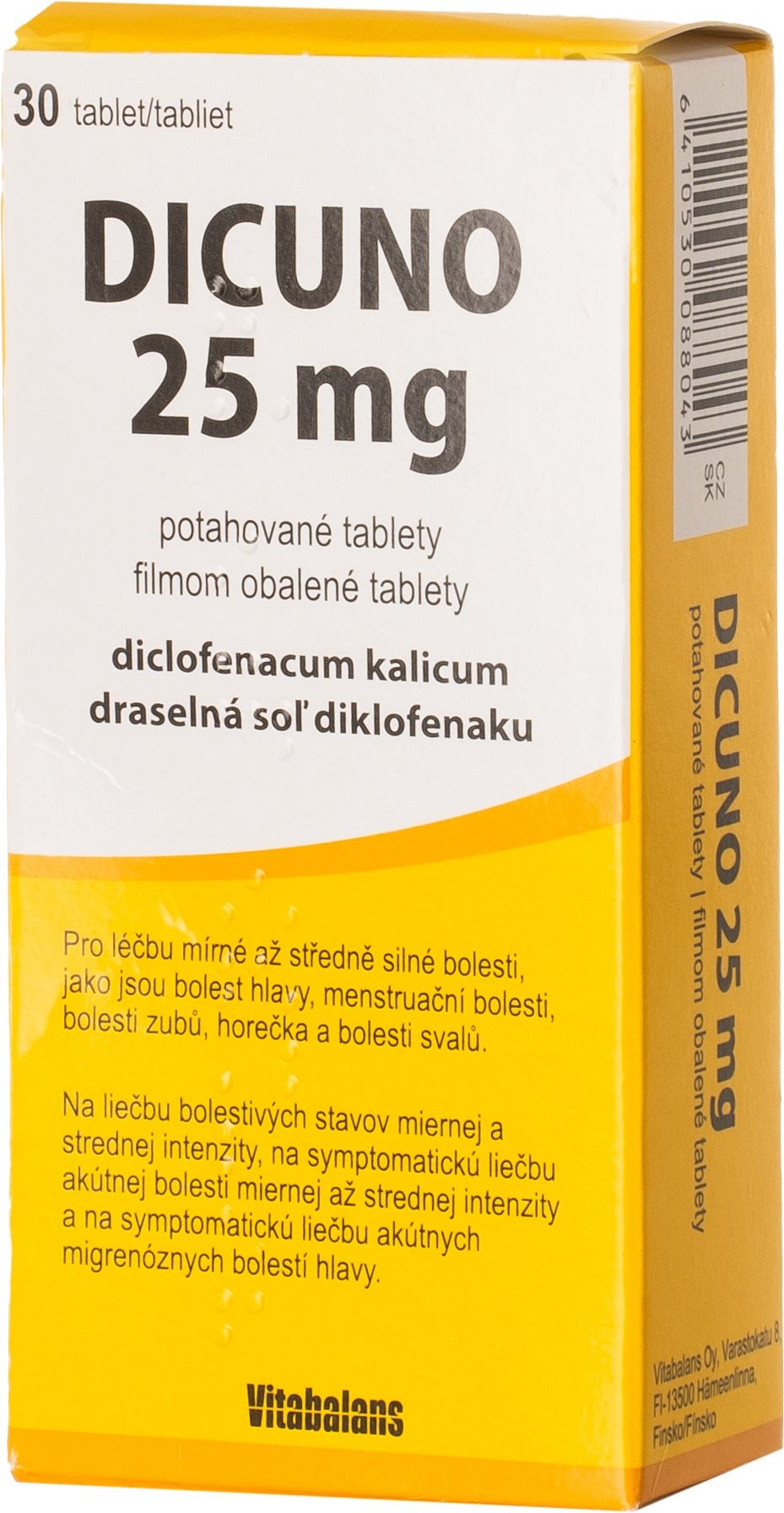 DICUNO 25 mg 30 tablet