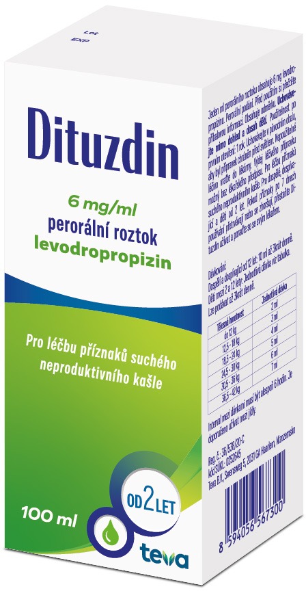 Dituzdin 6 mg/ml perorální roztok 100 ml