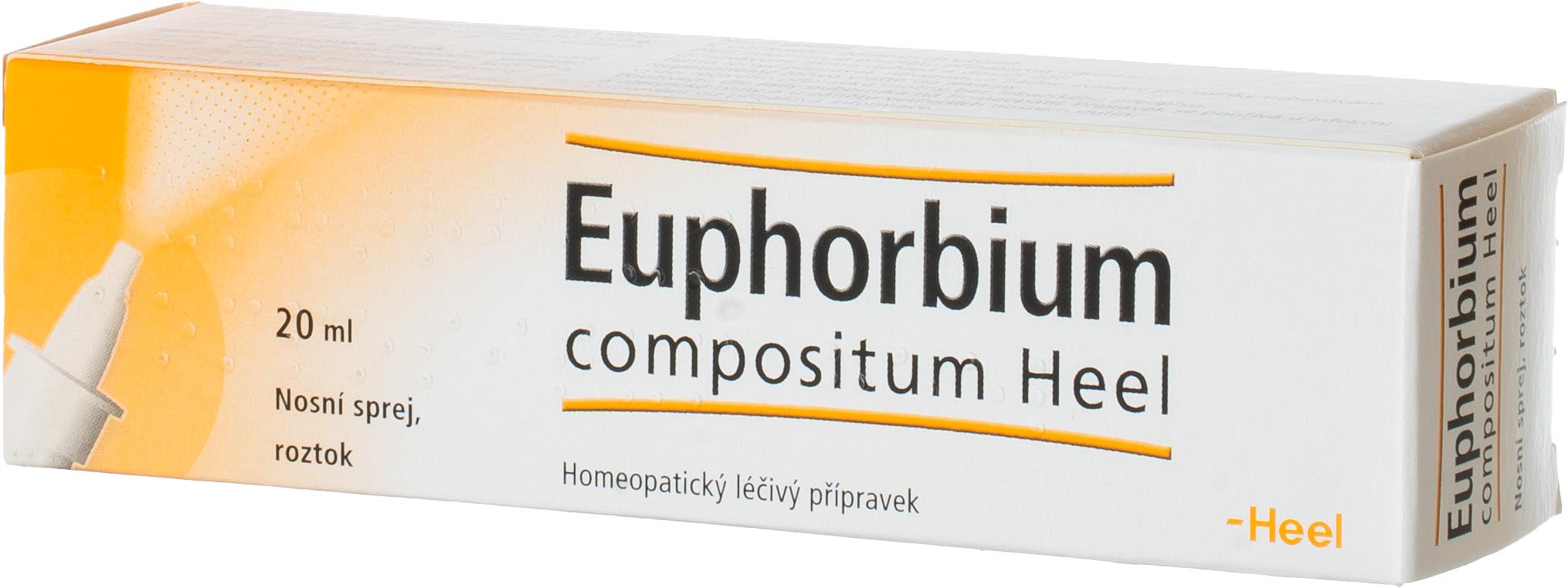 Euphorbium compositum Heel nosní sprej 20 ml