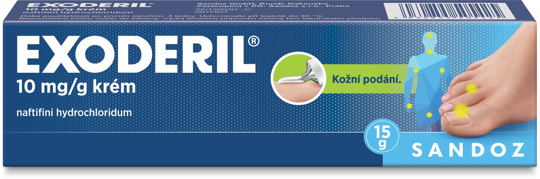 Exoderil krém 15 g
