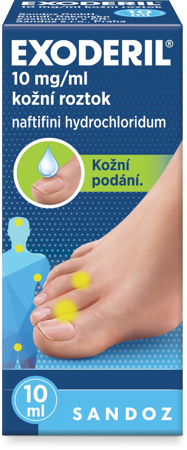 Exoderil kožní roztok 10 ml