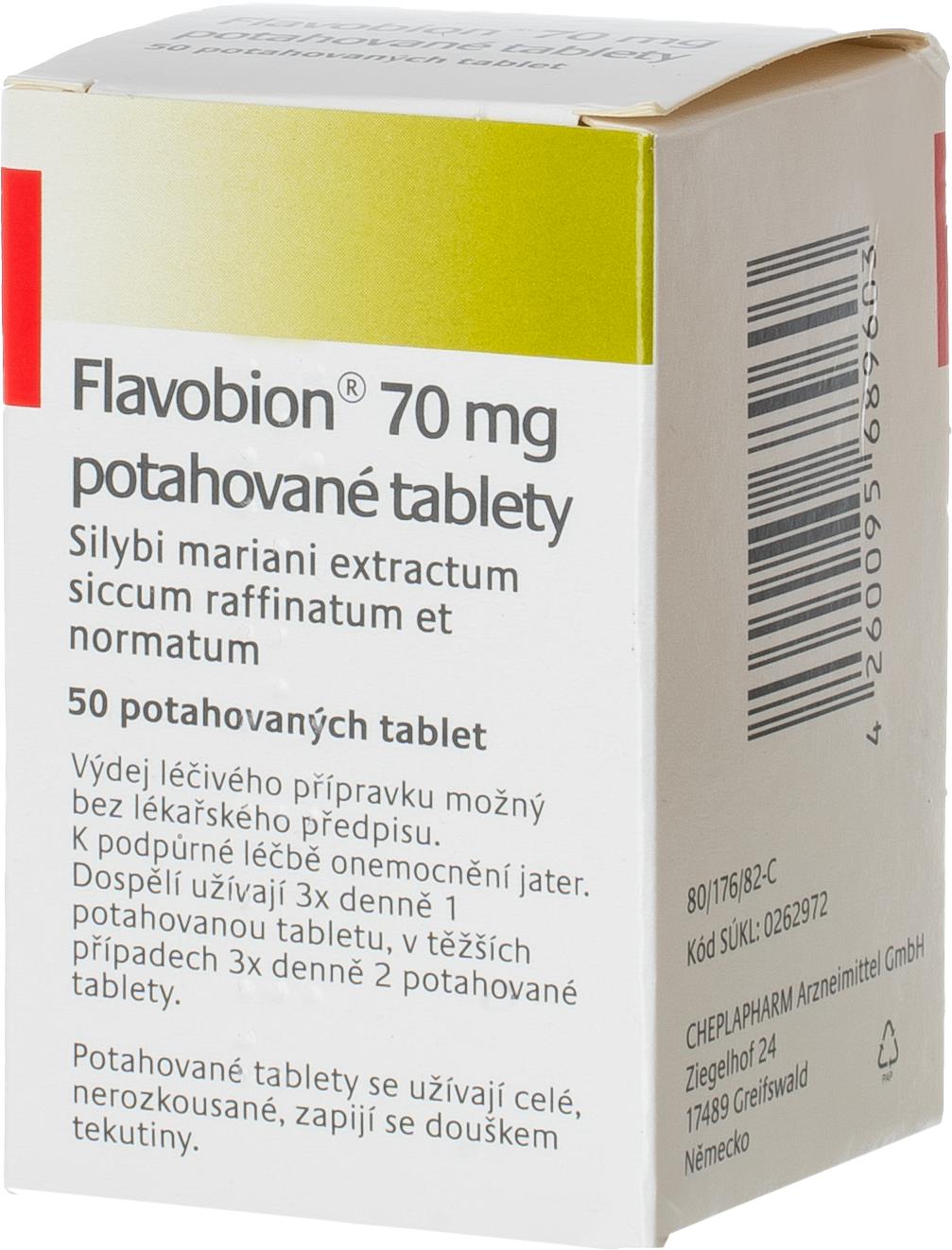 Flavobion 50 potahovaných tablet