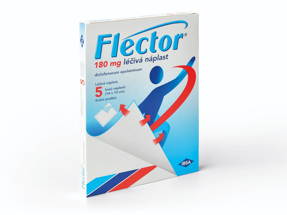 Flector 180 mg 5 náplastí