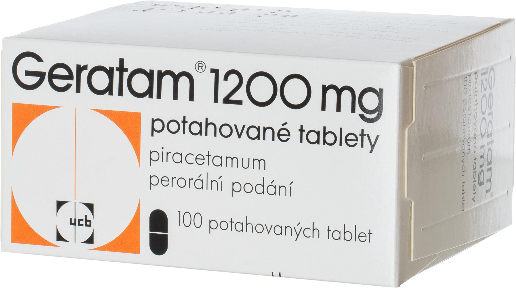 Geratam 1200 tablety potažené 100 x 1200 mg