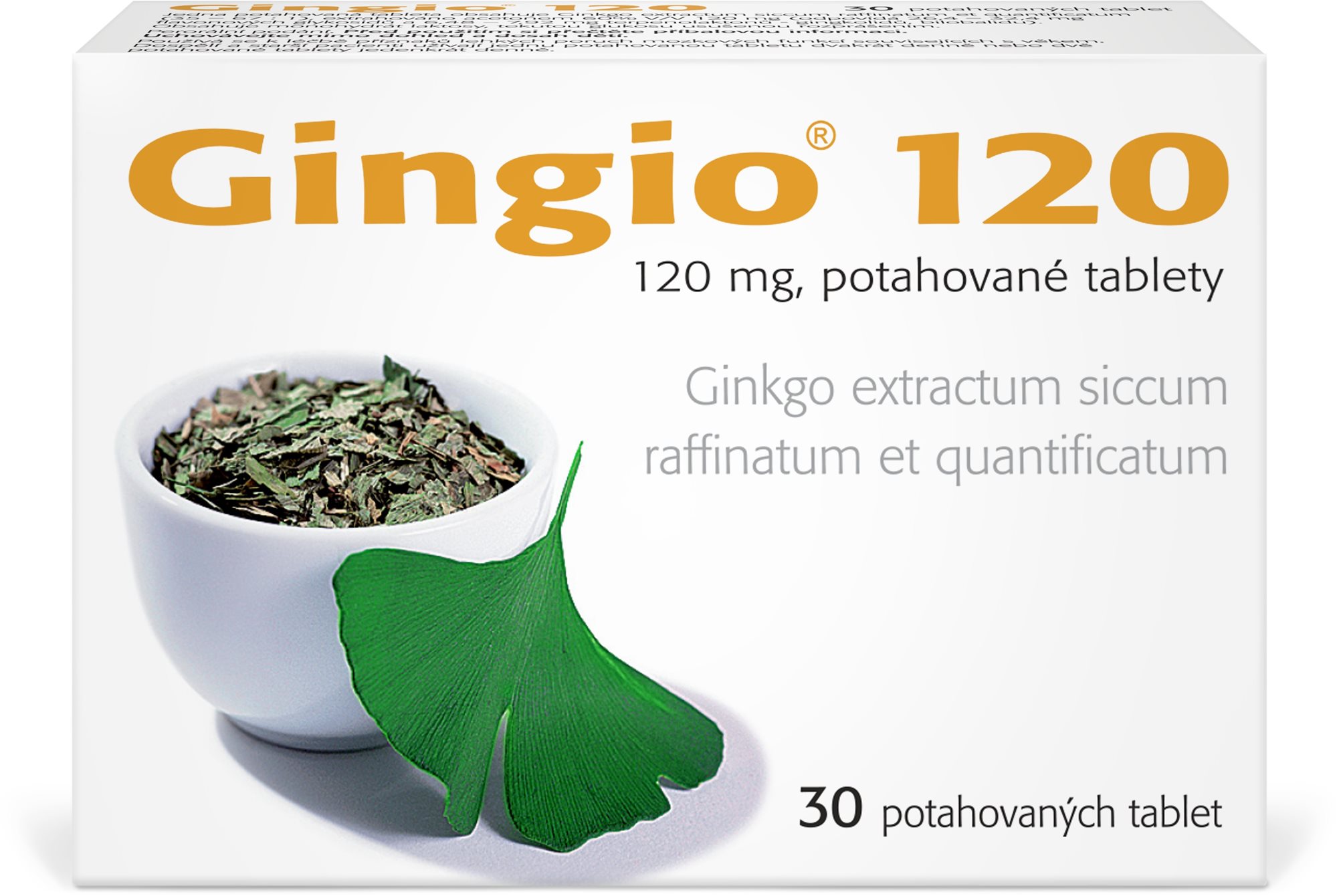Gingio 120 mg 30 potahovaných tablet