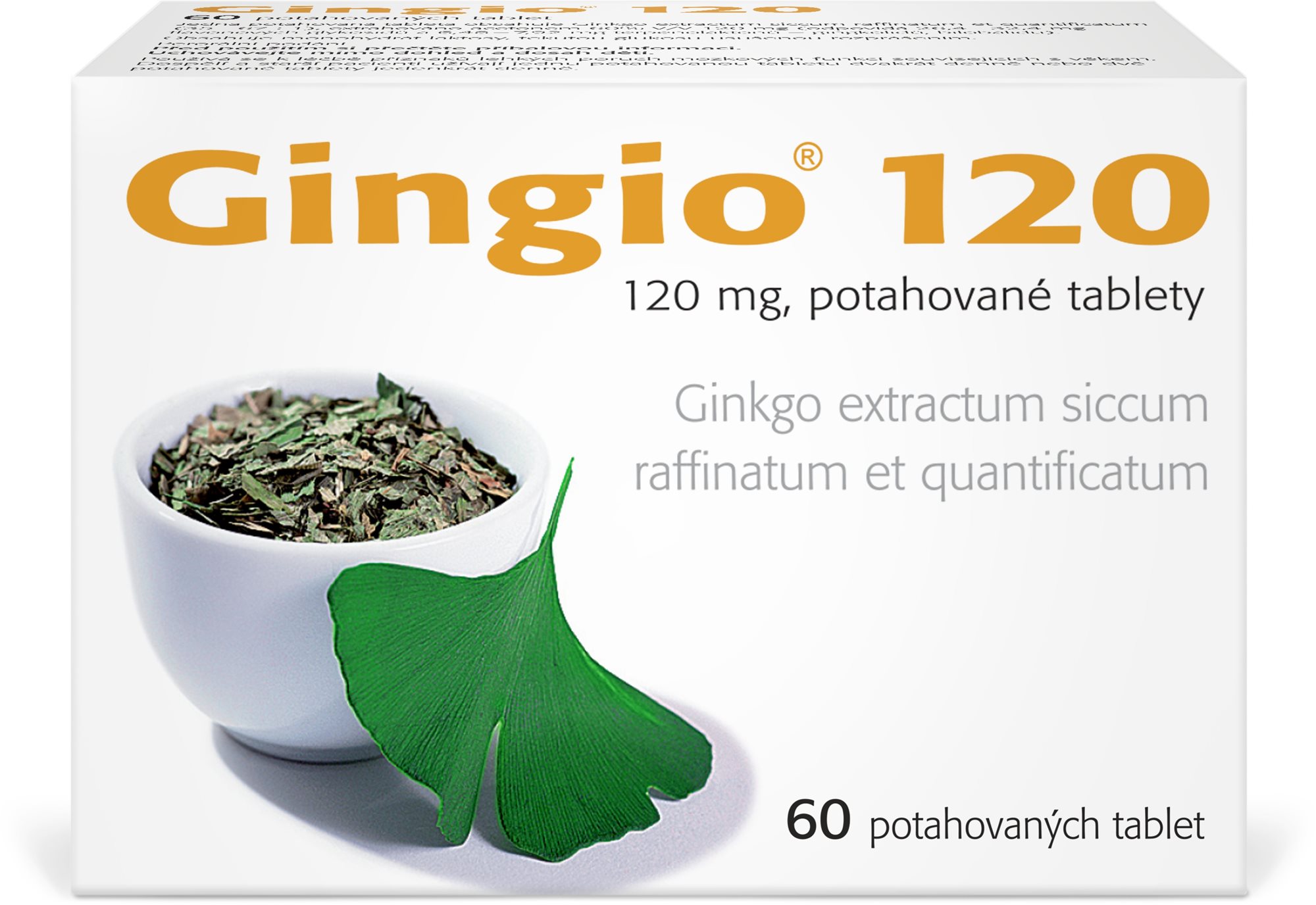 Gingio 120 mg 60 potahovaných tablet