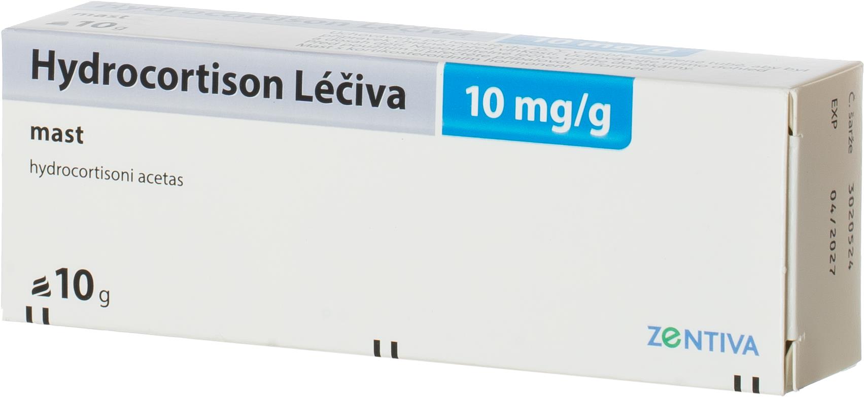 Hydrocortison Léčiva 10mg/g mast 10 g