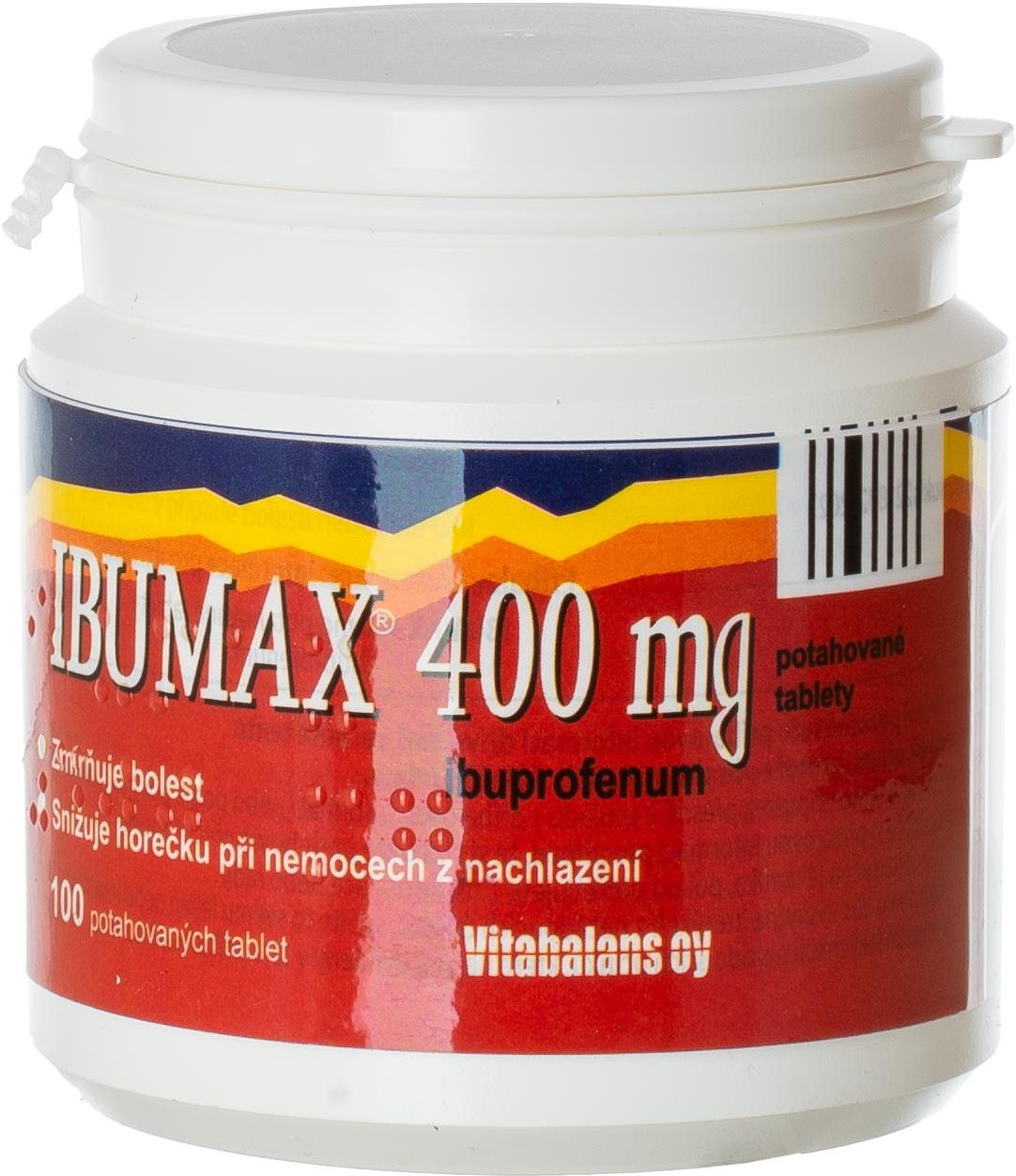 Ibumax 400 mg 100 tablet