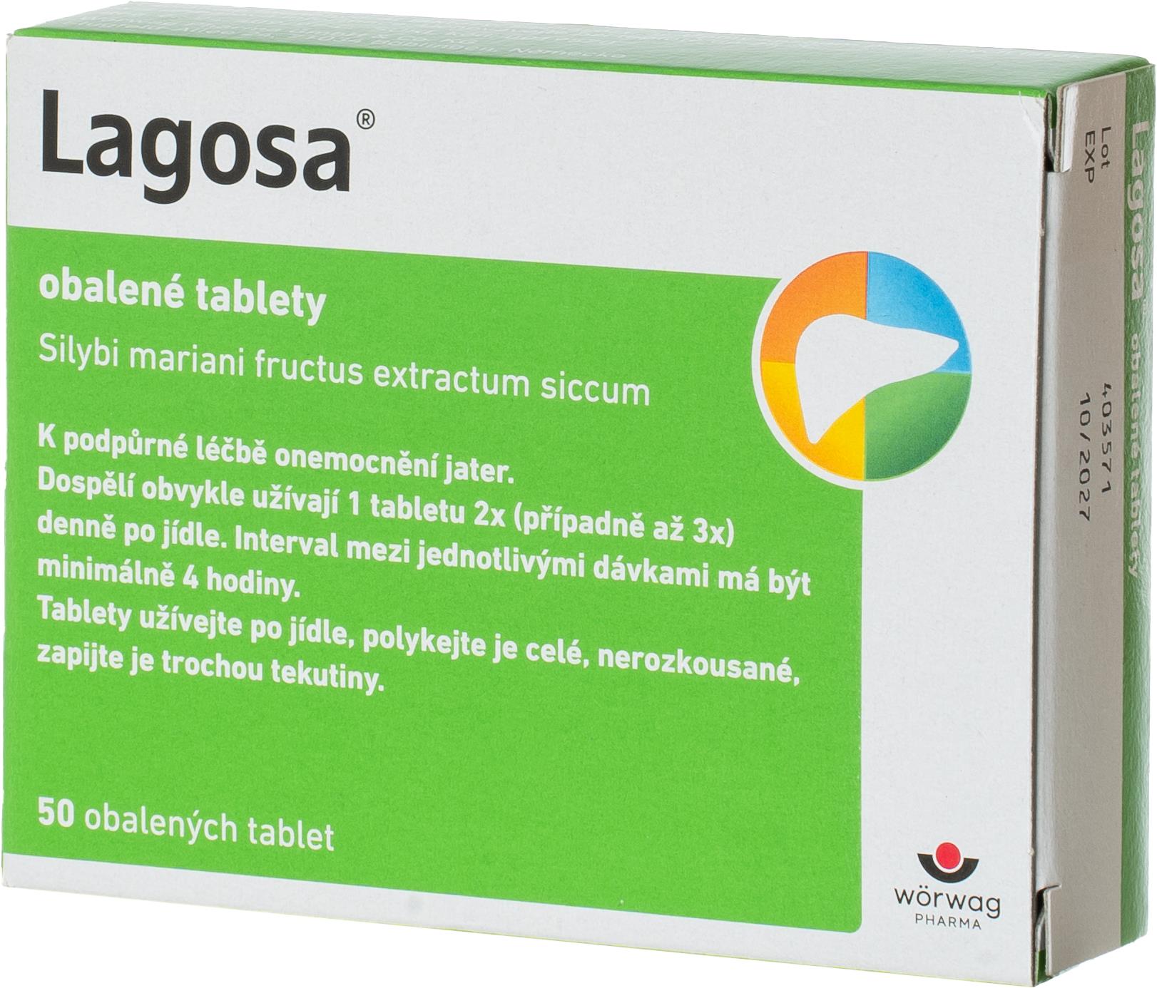 Lagosa 50 obalených tablet