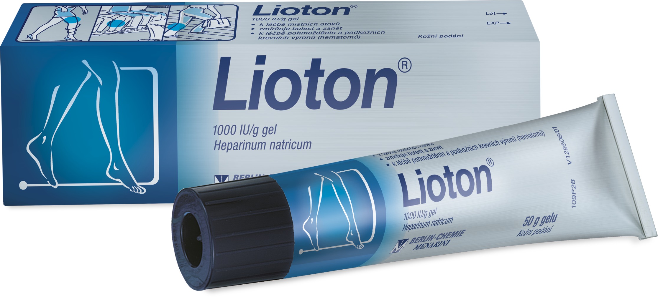 Lioton 1000IU/g gel 50 g