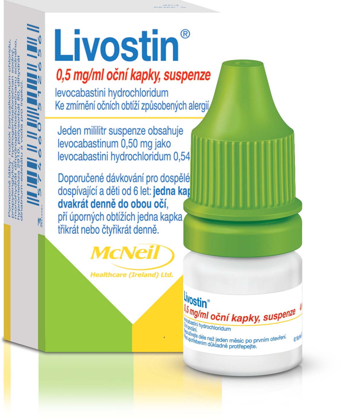 Livostin 0,5 mg/ml oční kapky, suspenze 4 ml