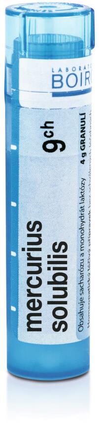 Mercurius Solubilis 9CH granule 4 g
