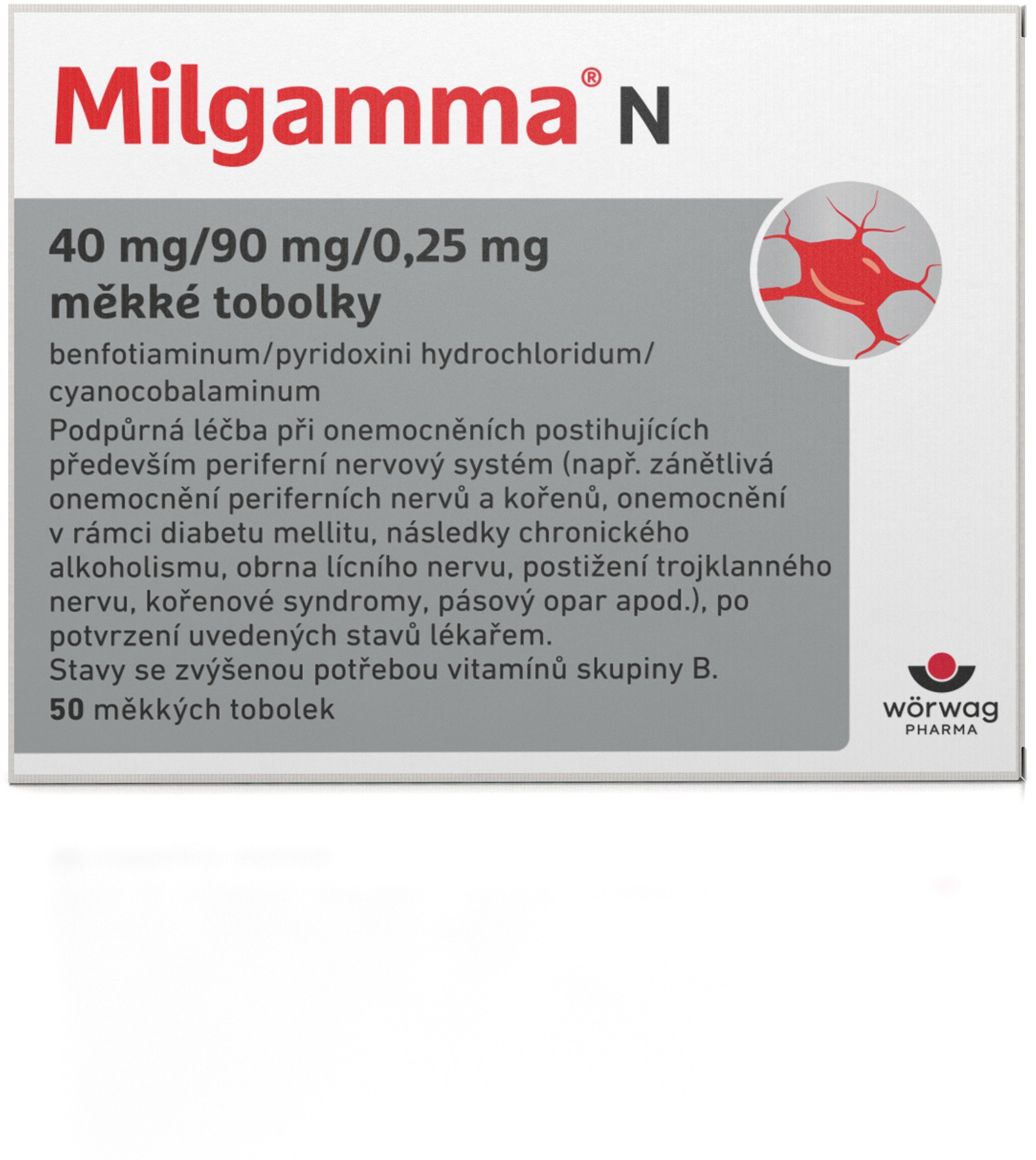 Milgamma N 50 měkkých tobolek