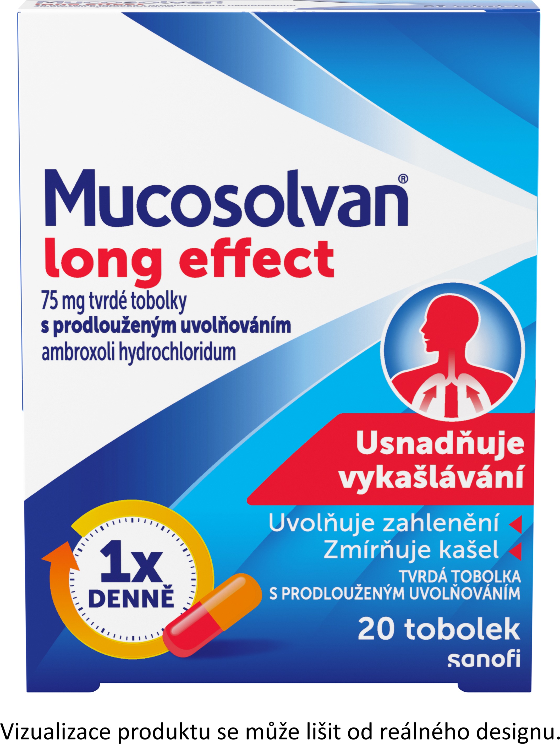 Mucosolvan Long Effect 75 mg 20 tobolek