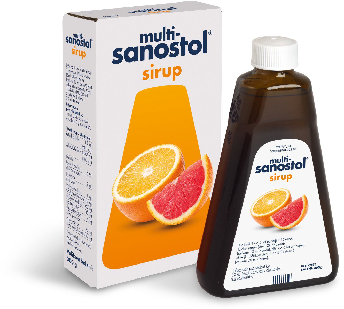 Multi-sanostol sirup 300 g