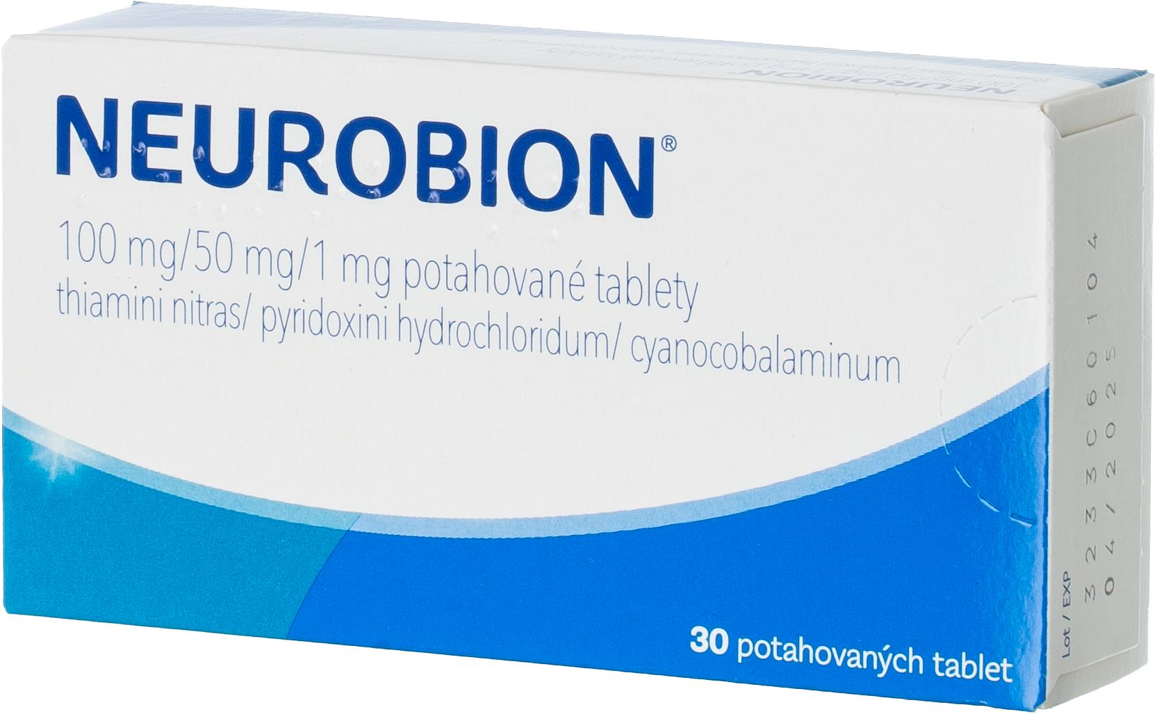 Neurobion 100 mg/50 mg/1 mg 30 tablet