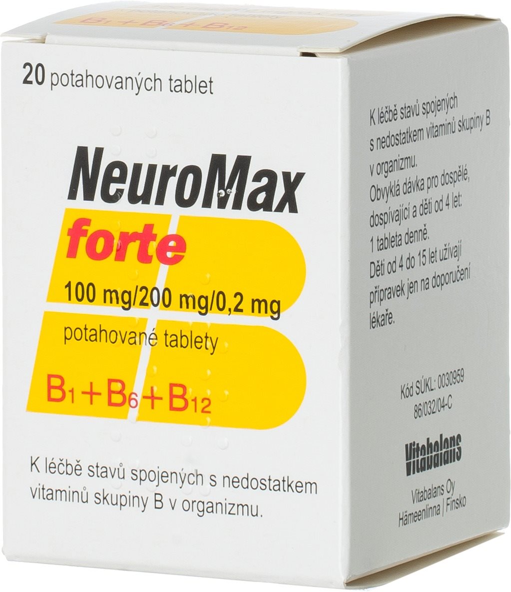 Neuromax Forte 20 tablet