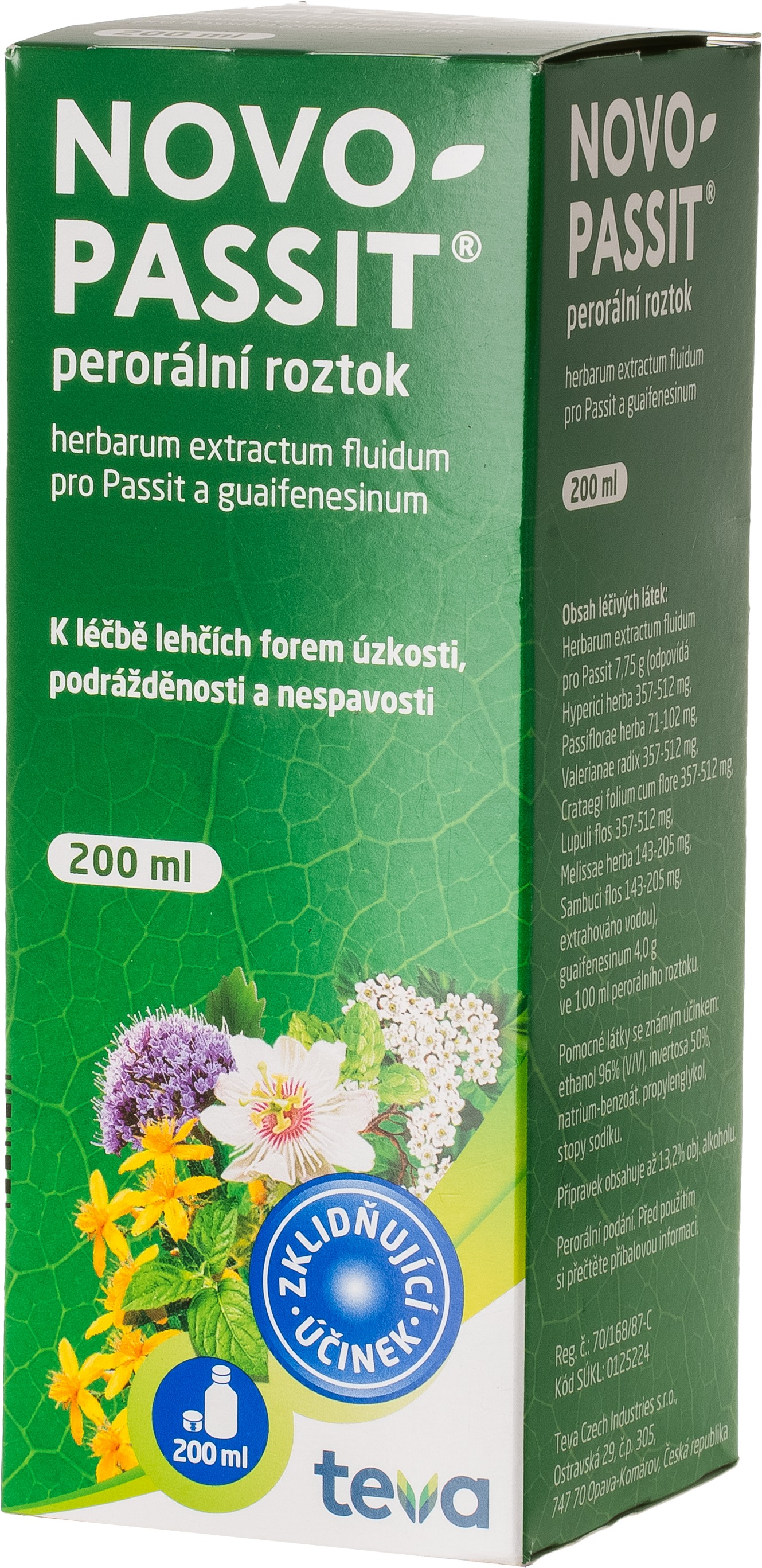 Novo-passit roztok 200 ml