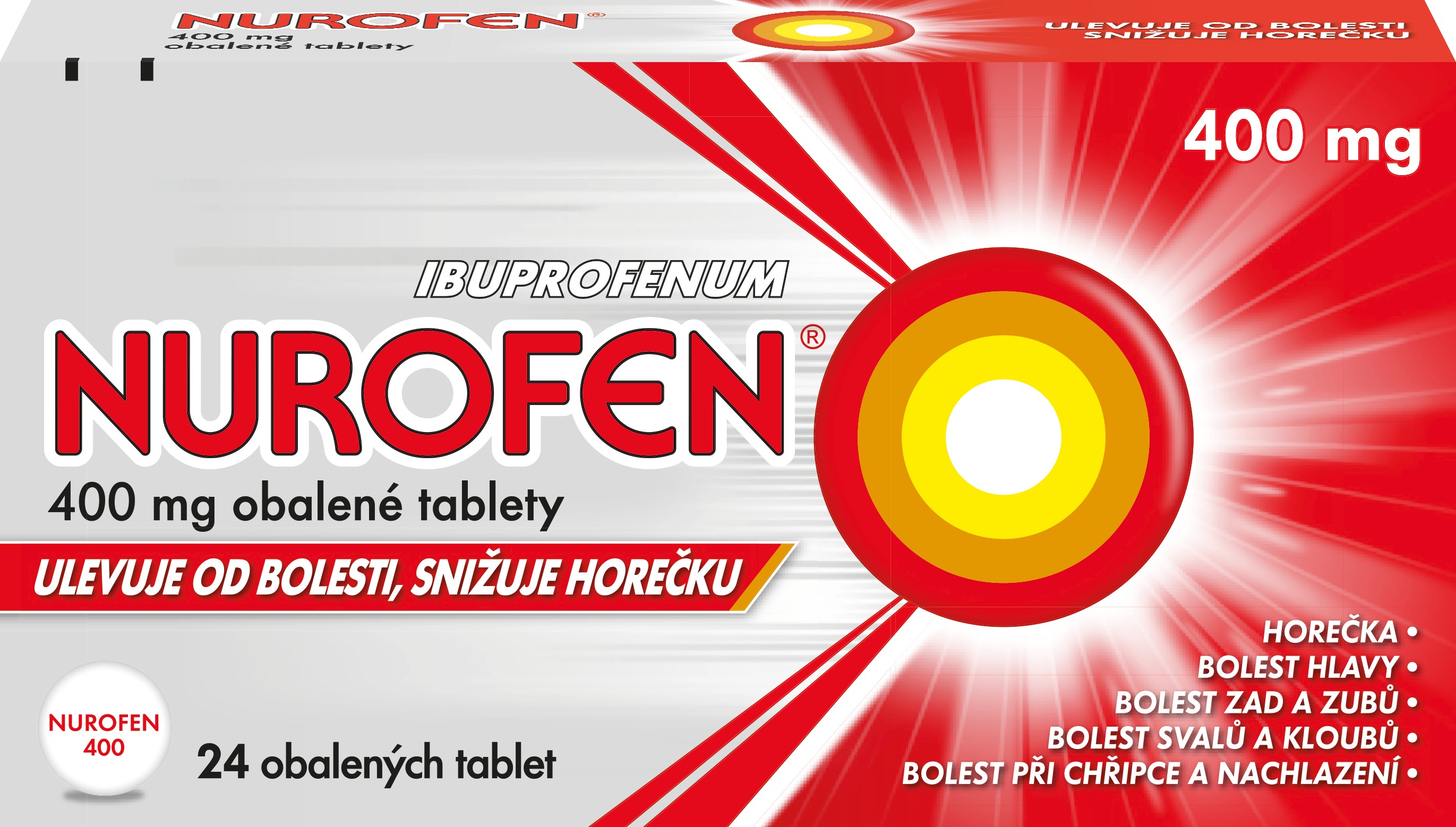 Nurofen 400 mg 24 tablet