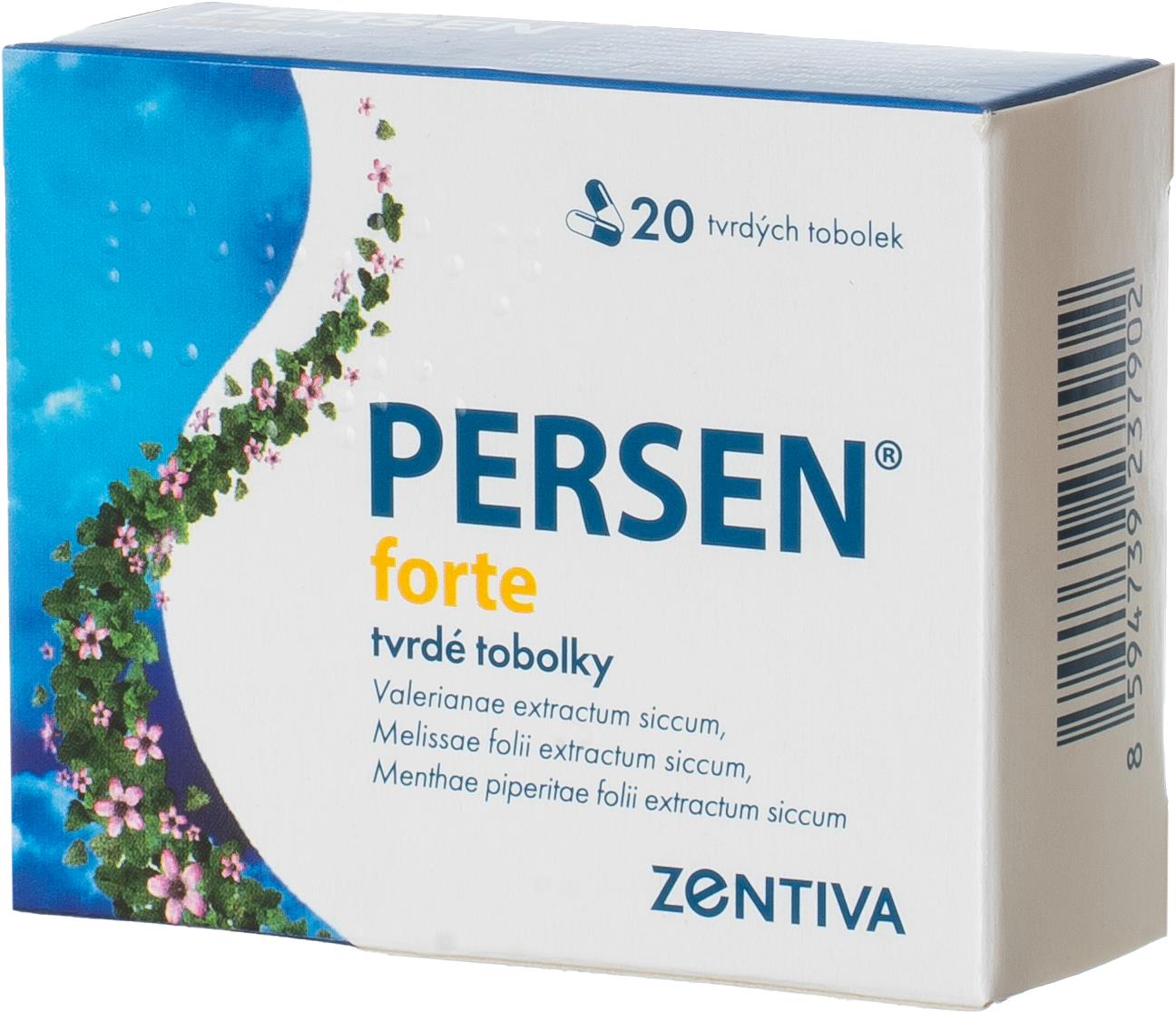 Persen Forte 20 tvrdých tobolek